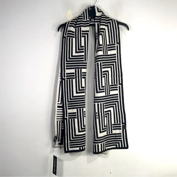 Karl Lagerfeld Art Deco Scarf, Size 72